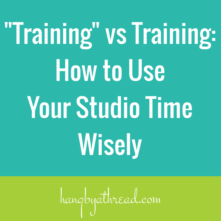 Are you wasting time at the studio? How to better plan your aerial training sessions.