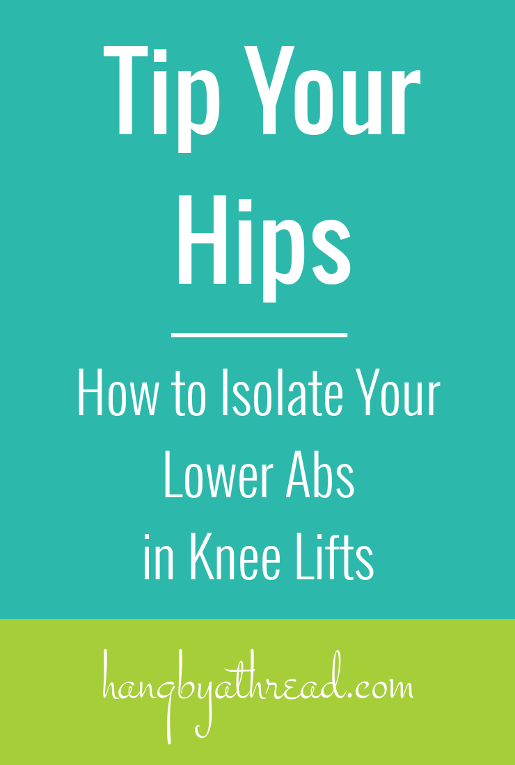 Are you doing a million knee lifts but getting nowhere? Here's the tweak you might be missing to target your lower abs.